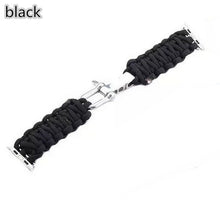 Load image into Gallery viewer, Bracelets Paracord 550 Bolt Clasp Apple Watch Band for Series 3,4,5,6/ 38-44MM