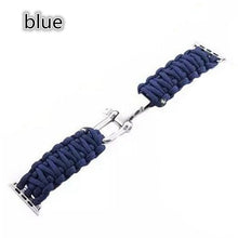 Load image into Gallery viewer, Bracelets Paracord 550 Bolt Clasp Apple Watch Band for Series 3,4,5,6/ 38-44MM