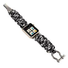 Load image into Gallery viewer, Bracelets Paracord 550 Bolt Clasp Apple Watch Band for Series 3,4,5,6/ 38-44MM