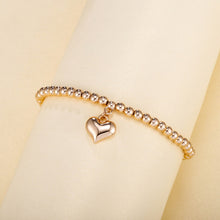 Load image into Gallery viewer, Bracelets 3pcs/set Beads Bracelets Gold Silvery