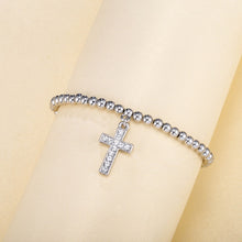 Load image into Gallery viewer, Bracelets 3pcs/set Beads Bracelets Gold Silvery