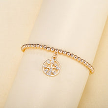 Load image into Gallery viewer, Bracelets 3pcs/set Beads Bracelets Gold Silvery