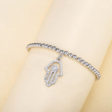 Load image into Gallery viewer, Bracelets 3pcs/set Beads Bracelets Gold Silvery