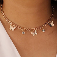 Load image into Gallery viewer, Necklaces Butterfly Neck Pendants Women's Choker