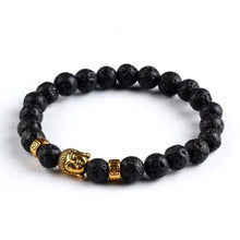 Load image into Gallery viewer, Bracelets Tibetan Gold Buddha Natural Stone Bracelets