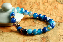Load image into Gallery viewer, Bracelets Tibetan Gold Buddha Natural Stone Bracelets