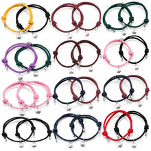 Load image into Gallery viewer, Braided Rope Magnetic Couple Bracelet - 2Pcs