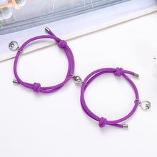 Load image into Gallery viewer, Braided Rope Magnetic Couple Bracelet - 2Pcs