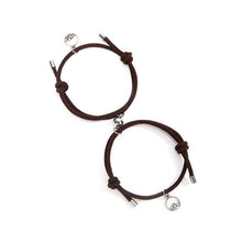 Load image into Gallery viewer, Braided Rope Magnetic Couple Bracelet - 2Pcs