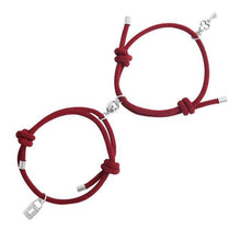 Load image into Gallery viewer, 2Pcs/Set Couple Magnetic Rope Bracelet