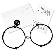 Load image into Gallery viewer, Lovers Lock Heart Magnetic Bracelet For Couples