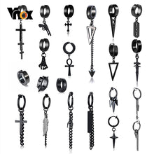 Load image into Gallery viewer, Earrings Vnox Punk Clip Earrings