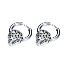 Load image into Gallery viewer, Earrings Retro Stainless Steel Hoop Earrings

