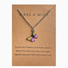 Load image into Gallery viewer, Necklaces Neck Chain Butterfly Colorful