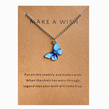Load image into Gallery viewer, Necklaces Neck Chain Butterfly Colorful