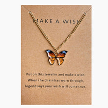 Load image into Gallery viewer, Necklaces Neck Chain Butterfly Colorful