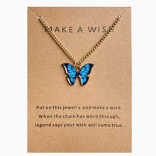 Load image into Gallery viewer, Necklaces Neck Chain Butterfly Colorful