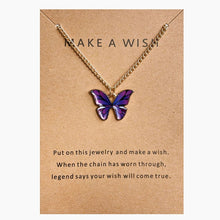 Load image into Gallery viewer, Necklaces Neck Chain Butterfly Colorful