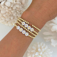 Load image into Gallery viewer, Bracelets 4Pcs/5Pcs Hematite Heart Bracelets Gold Color Beaded
