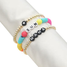 Load image into Gallery viewer, Bracelets 4Pcs/5Pcs Hematite Heart Bracelets Gold Color Beaded