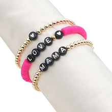 Load image into Gallery viewer, Bracelets 4Pcs/5Pcs Hematite Heart Bracelets Gold Color Beaded