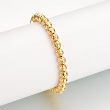 Load image into Gallery viewer, Bracelets Stainless Steel Gold Color Lucky Bead Bracelets