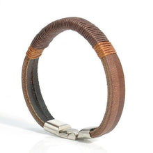 Load image into Gallery viewer, Bracelets Surf Paradise Leather Hemp Wrap Bracelet