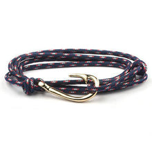 Load image into Gallery viewer, Bracelets Sharp Silver Anchor Survival Paracord 550 Bracelets