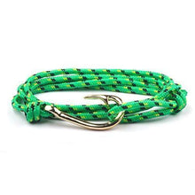 Load image into Gallery viewer, Bracelets Sharp Silver Anchor Survival Paracord 550 Bracelets