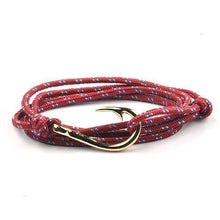 Load image into Gallery viewer, Bracelets Sharp Silver Anchor Survival Paracord 550 Bracelets