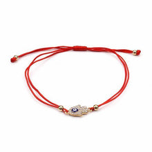 Load image into Gallery viewer, Bracelets Lucky Charm Evil Eye String Bracelets 7 Options