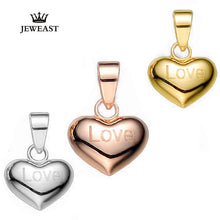 Load image into Gallery viewer, Necklaces 18k White Gold Heart Pendant