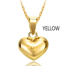 Load image into Gallery viewer, Necklaces 18k White Gold Heart Pendant