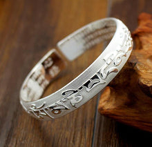 Load image into Gallery viewer, Bracelets Silver Incantation Tibetan Amulet Bracelet
