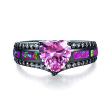 Load image into Gallery viewer, Rings Pink Slocum Stone Opal Engagement Ring