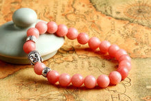 Load image into Gallery viewer, Bracelets Tibetan Silver Buddha Natural Stone Bracelets