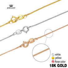 Load image into Gallery viewer, Necklaces 18K Pure Tri-Gold Thin Chain Necklace