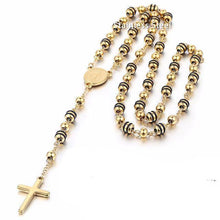 Load image into Gallery viewer, Necklaces Jesus Christ Resurrection Rosary Cross Necklace