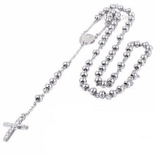 Load image into Gallery viewer, Necklaces Jesus Christ Resurrection Rosary Cross Necklace
