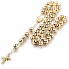 Load image into Gallery viewer, Necklaces Jesus Christ Resurrection Rosary Cross Necklace