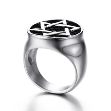 Load image into Gallery viewer, Rings Star Of David Signet Ring