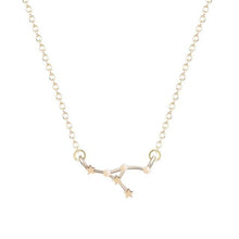 Load image into Gallery viewer, Necklaces Zodiac Star Sign Pendant Long Chain Necklace