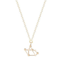 Load image into Gallery viewer, Necklaces Zodiac Star Sign Pendant Long Chain Necklace