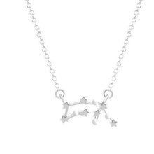 Load image into Gallery viewer, Necklaces Zodiac Star Sign Pendant Long Chain Necklace