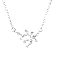 Load image into Gallery viewer, Necklaces Zodiac Star Sign Pendant Long Chain Necklace
