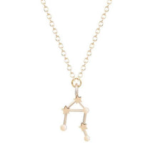 Load image into Gallery viewer, Necklaces Zodiac Star Sign Pendant Long Chain Necklace