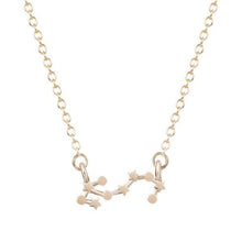 Load image into Gallery viewer, Necklaces Zodiac Star Sign Pendant Long Chain Necklace