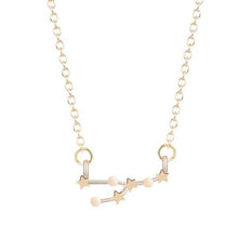 Load image into Gallery viewer, Necklaces Zodiac Star Sign Pendant Long Chain Necklace