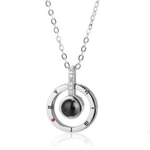 Load image into Gallery viewer, Necklaces I Love You Projection Pendant Necklace