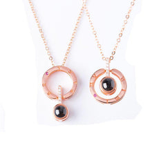 Load image into Gallery viewer, Necklaces I Love You Projection Pendant Necklace
